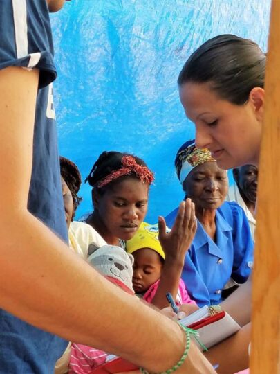 caring for those in haiti